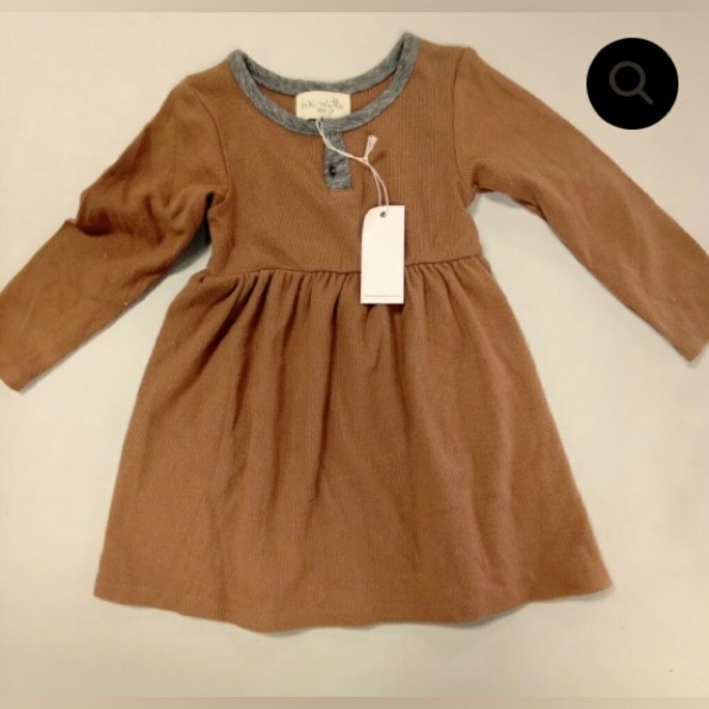 🔥Miki Miette Baby Girl 🛍️Long Sleeve Dress Size: 12M